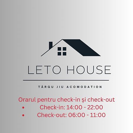 דירות Târgu Jiu Leto House מראה חיצוני תמונה