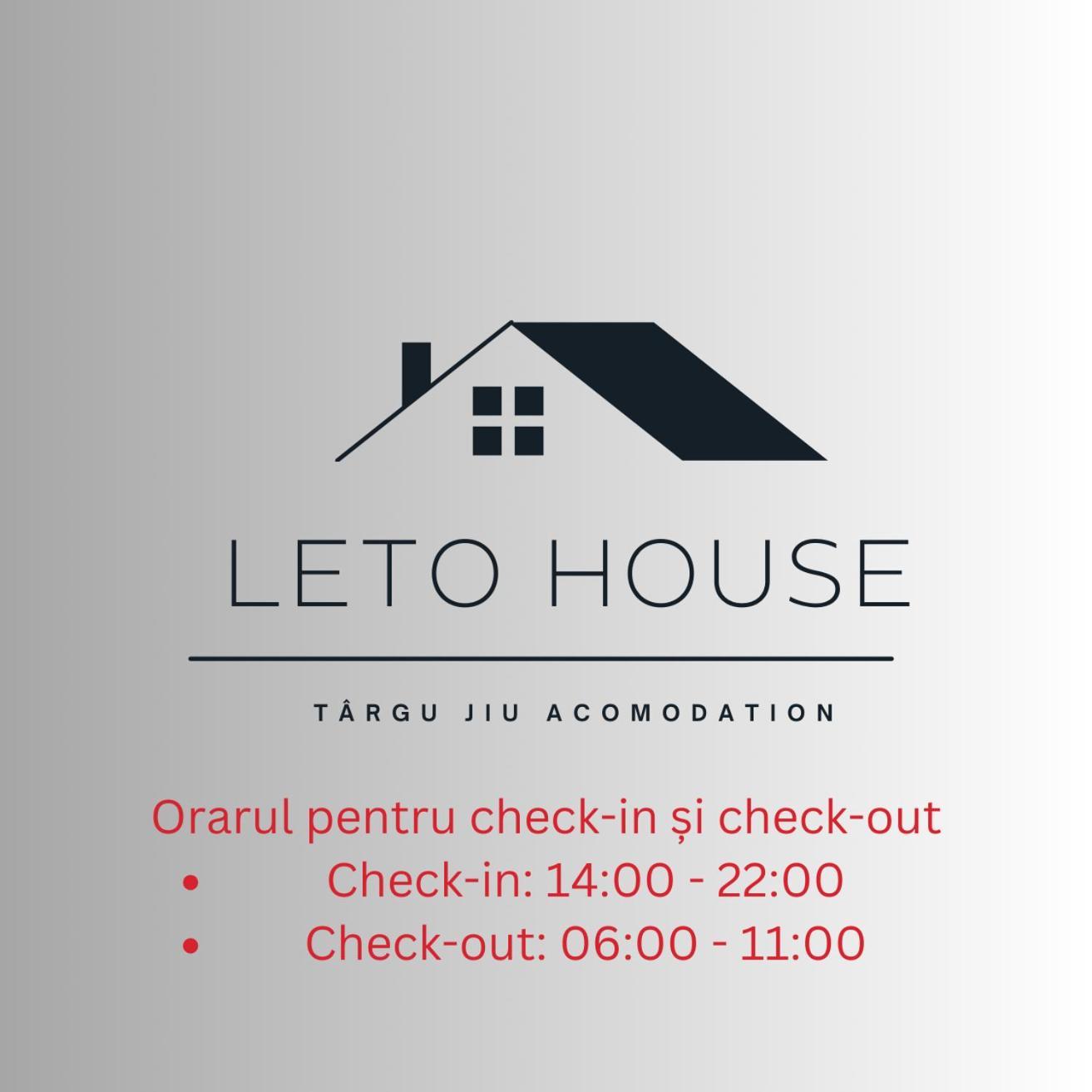 דירות Târgu Jiu Leto House מראה חיצוני תמונה
